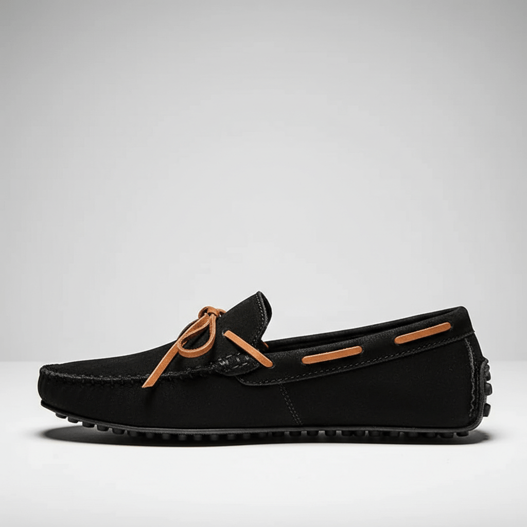 Comfortable Slip On Loafers with Rubber Grip Sole