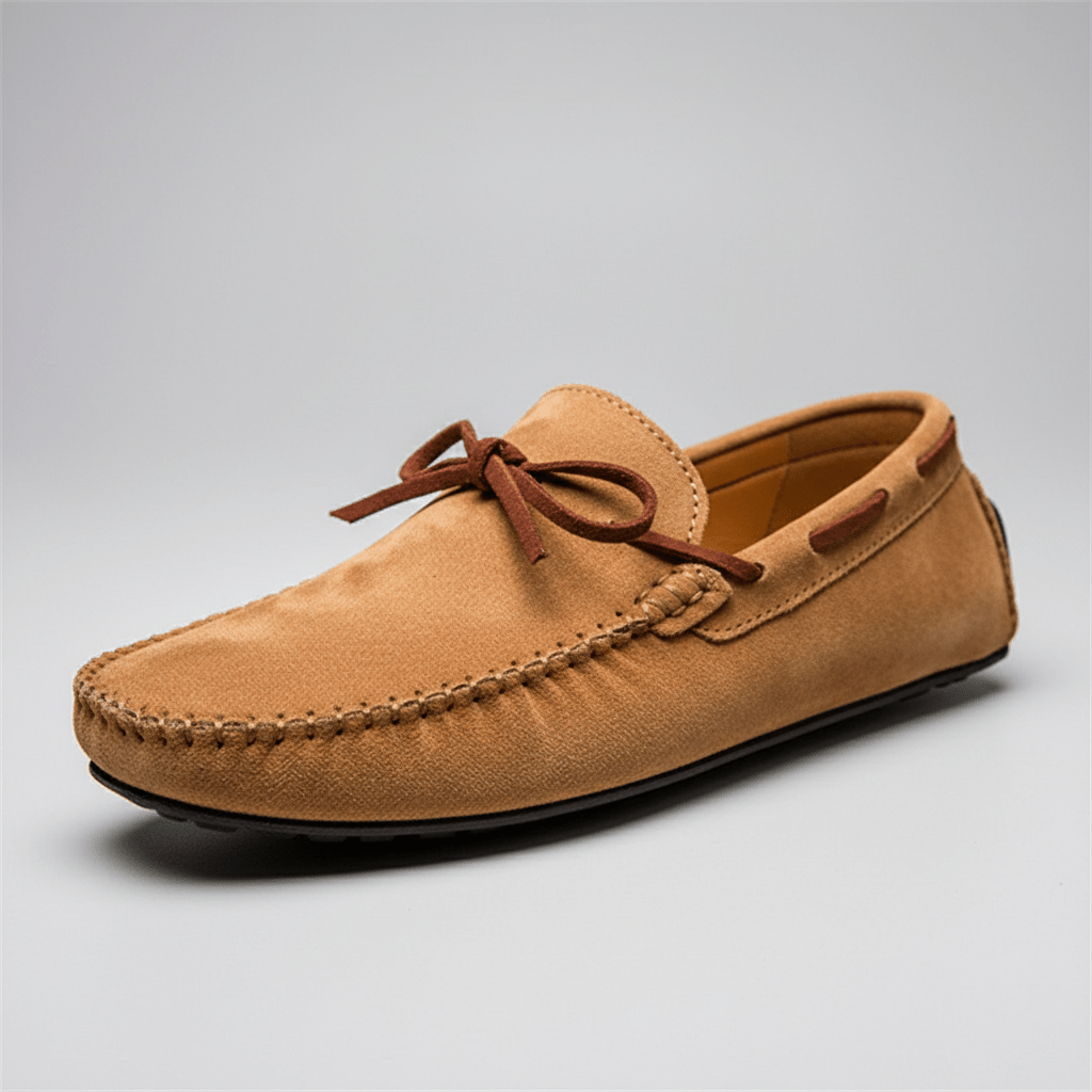 Comfortable Slip On Loafers with Rubber Grip Sole