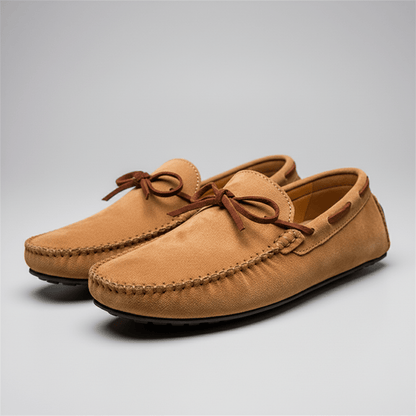 Comfortable Slip On Loafers with Rubber Grip Sole