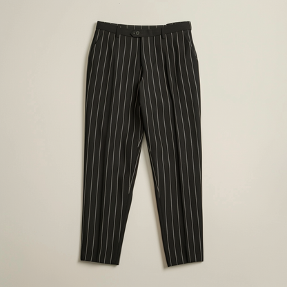 Slim Fit Stripe Formal Mens Trousers