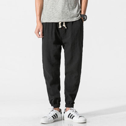 Comfortable Stretch Pants Polyester Blend