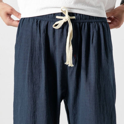 Comfortable Stretch Pants Polyester Blend