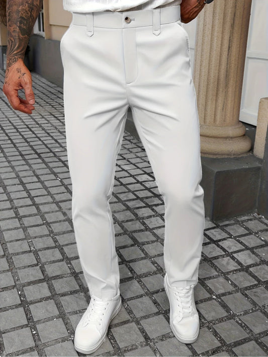Comfortable Fit Casual Pants For Everyday Wear - OutfitLondon