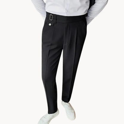 Comfort Fit Pants with Elastic Waistband