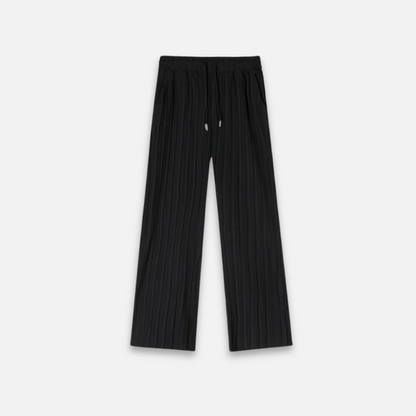 Comfortable Loose Fit Pleated Trousers - OutfitLondon