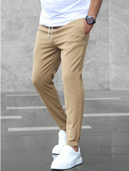 Slim Fit Stretch Trousers