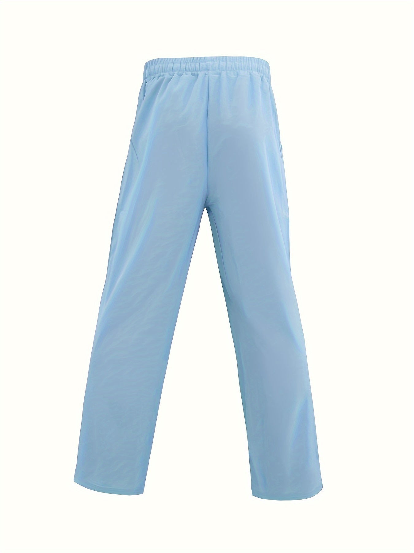 Comfortable Fit Casual Drawstring Trousers
