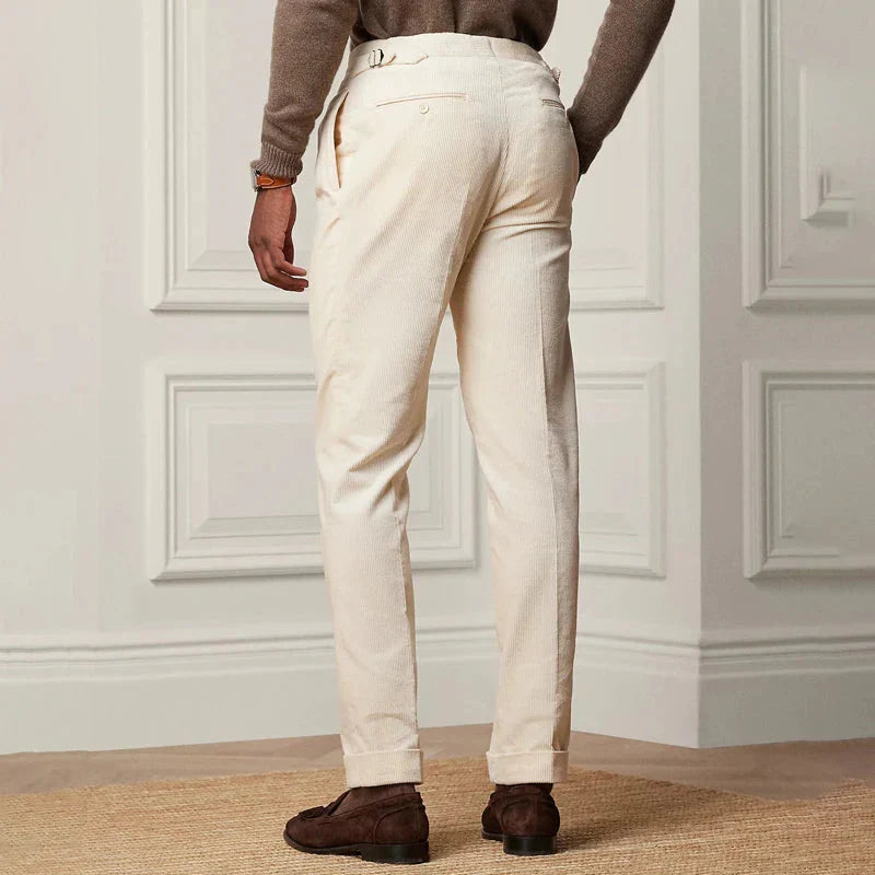 Relaxed Fit Straight Leg Soft Trousers