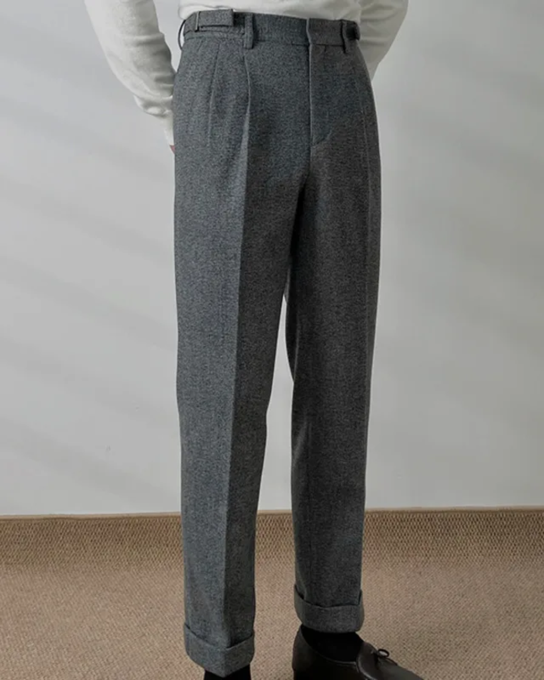 Slim Fit Formal Trousers
