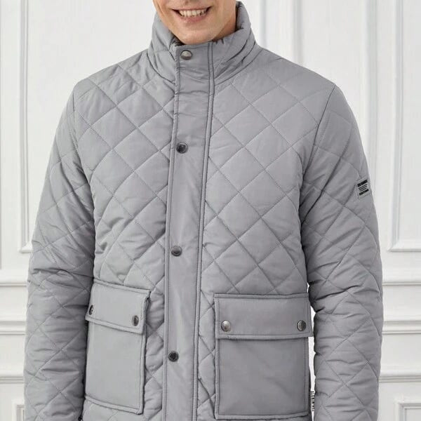 Warm Quilted Padded Winter Coat