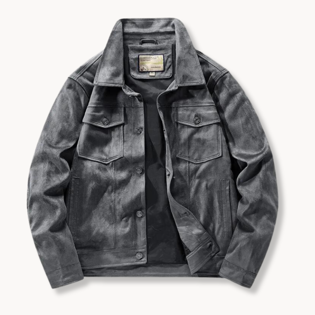 Casual Zip Jacket - Relaxed Fit And Stretchy Design