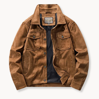 Casual Zip Jacket - Relaxed Fit And Stretchy Design - OutfitLondon