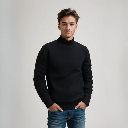 Cozy Fit Turtleneck Sweater - OutfitLondon