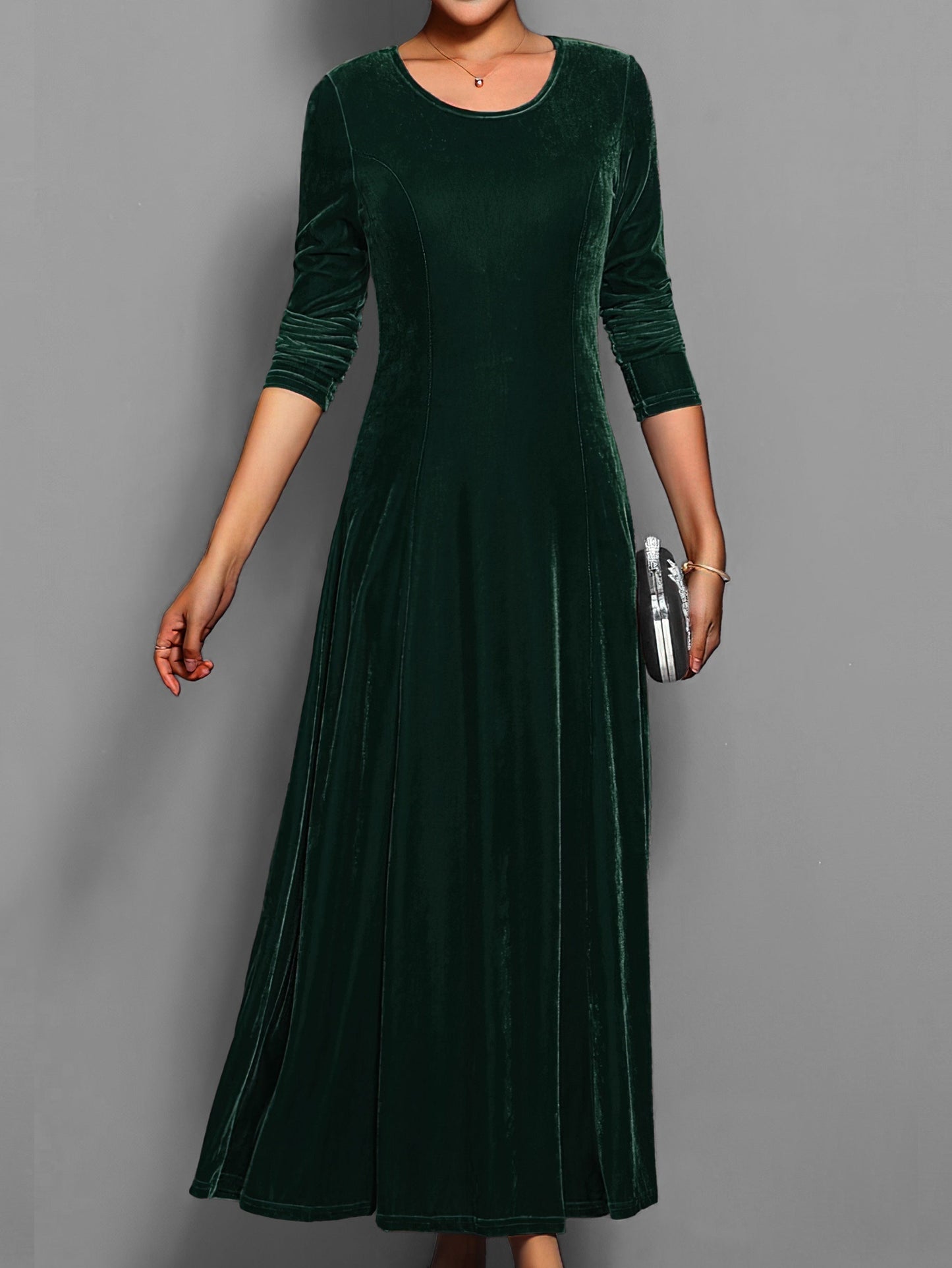Affordable Ladies Midi Party Dress - OutfitLondon