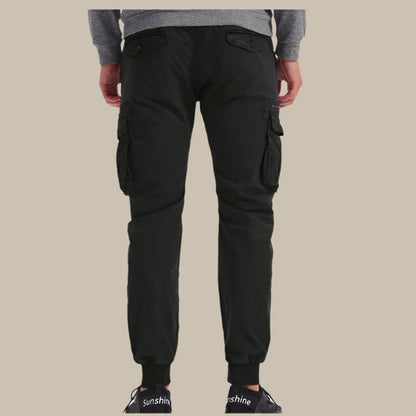 Men's Cargo Pants - Relaxing Fit Stretch Work Trousers