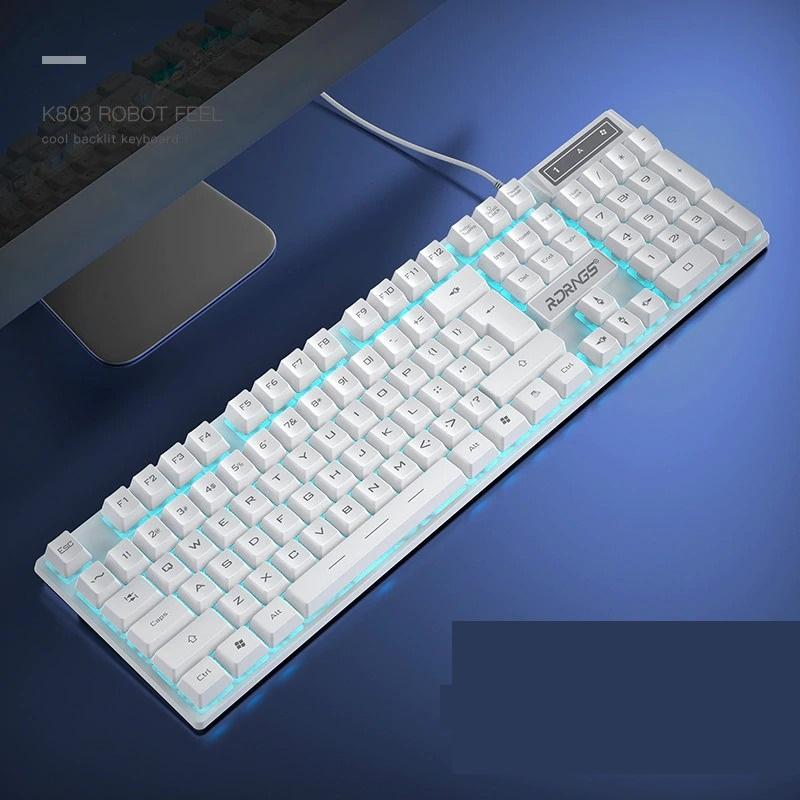 Pro Gaming Mechanical LED Keyboard for Speed