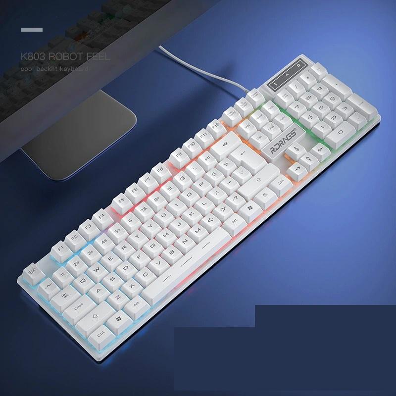 Pro Gaming Mechanical LED Keyboard for Speed