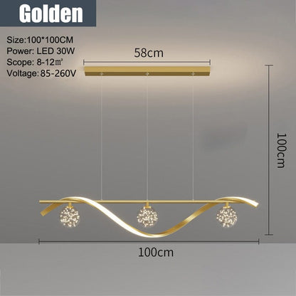 Luxurious Crystal Drop Ceiling Light