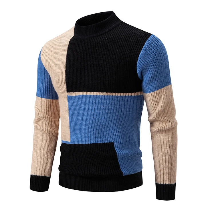 Men's Soft Crew Neck Knit Sweater - OutfitLondon