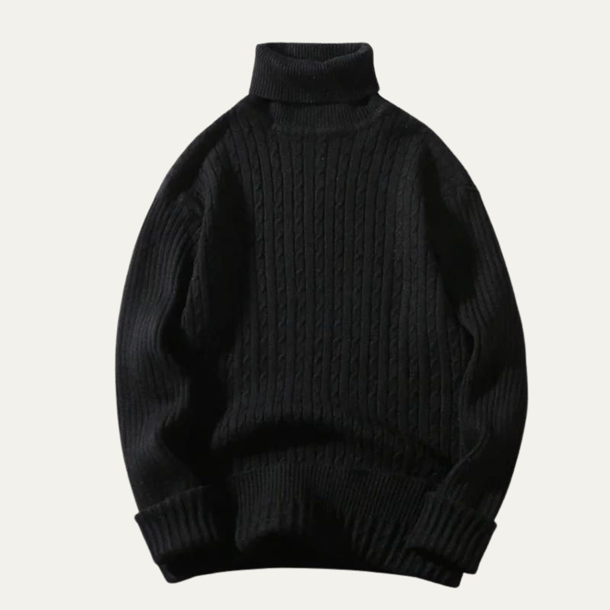 Men's Comfortable Stretch Turtleneck Sweater