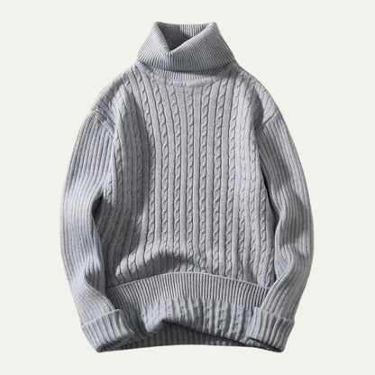 Men's Comfortable Stretch Turtleneck Sweater