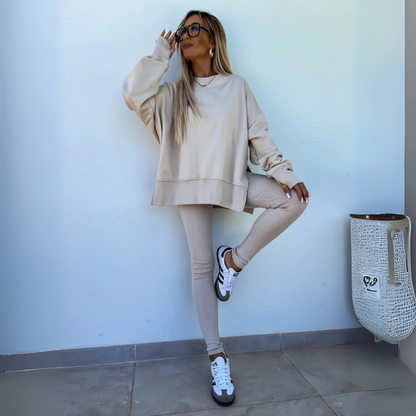 Comfy Long Sleeve Tracksuit Set