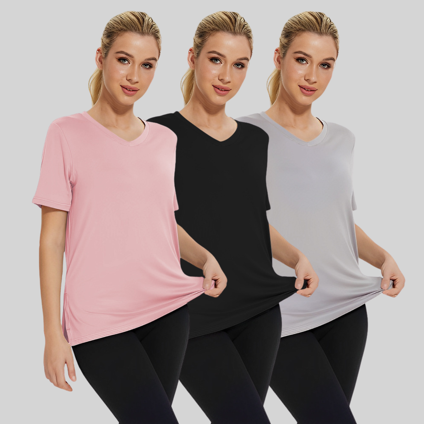 Relaxed Fit T-Shirts 3 Pack