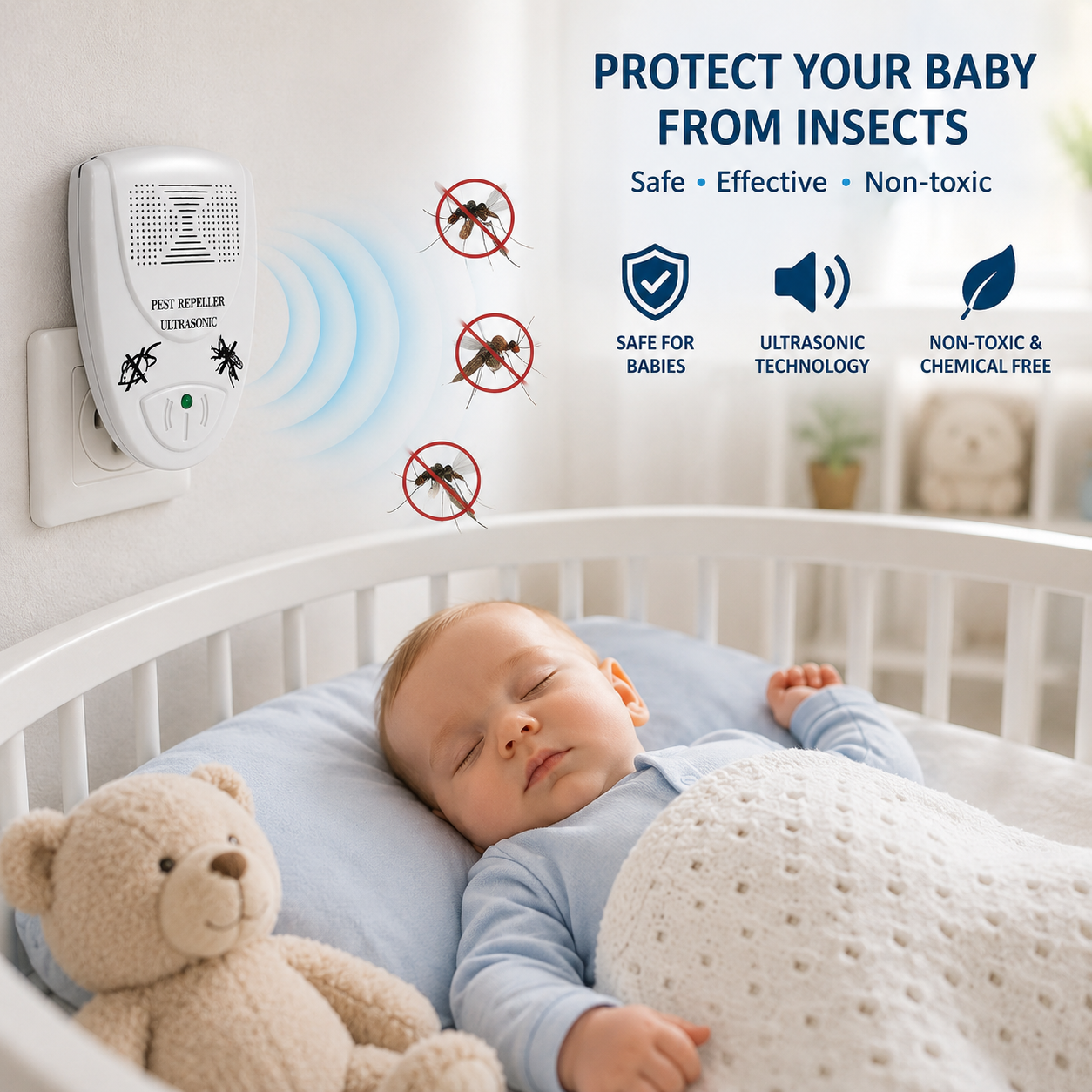 Ultrasonic Bed Bug Killer - Get Rid Of Bed Bug In 48 Hours