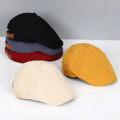 Classic Baseball Style Flat Cap - OutfitLondon