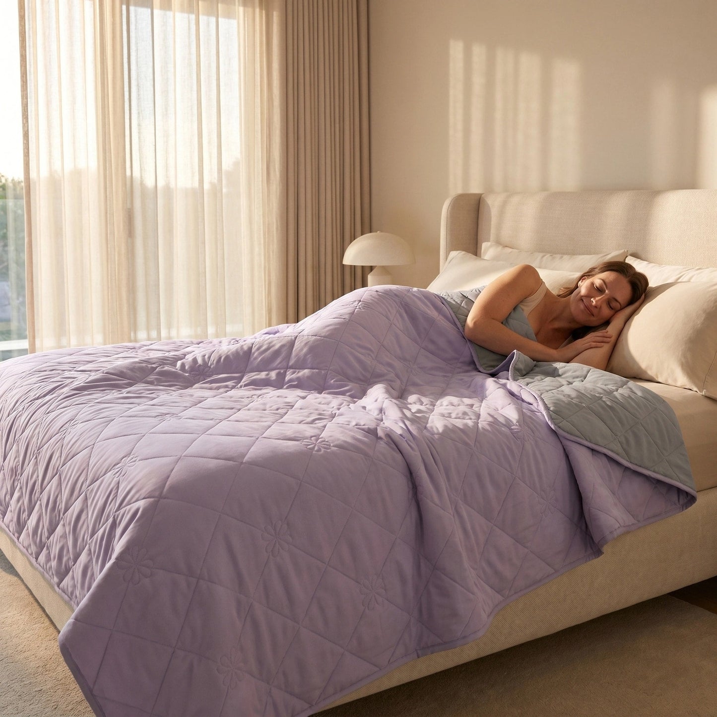 Cooling Blanket for Hot Sleepers | Reversible Cooling Blanket with Breathable Design | Lightweight Blanket for All Seasons