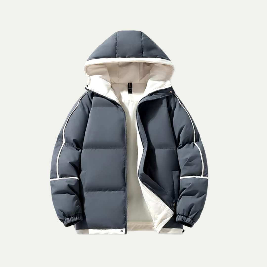 Waterproof Insulated Hooded Parka Jacket - OutfitLondon