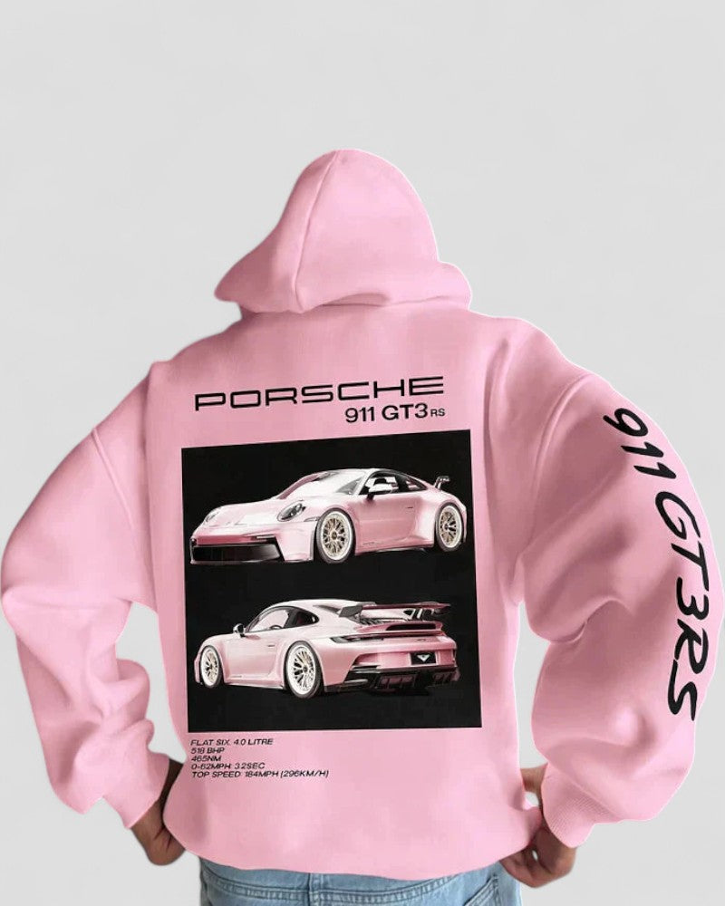 Large Graphic Hooded Sweatshirt - OutfitLondon