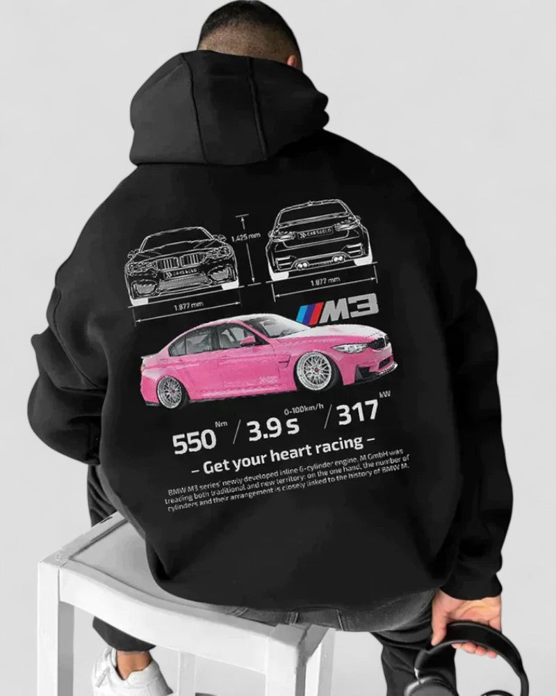 Large Graphic Hooded Sweatshirt