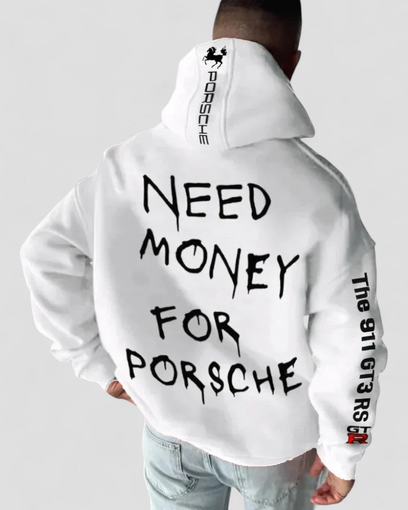 Large Graphic Hooded Sweatshirt