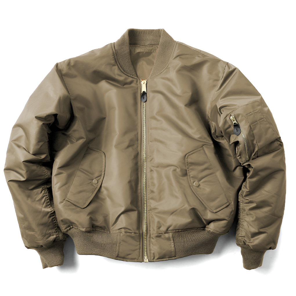 Casual Unisex Bomber Jacket for Everyday Wear