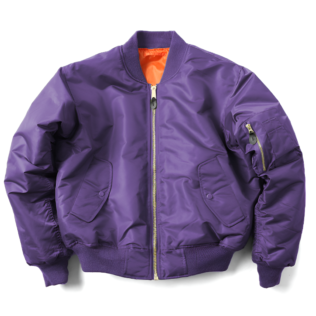 Casual Unisex Bomber Jacket for Everyday Wear