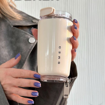 Premium Insulated Travel Mug for Hot Cold Beverages