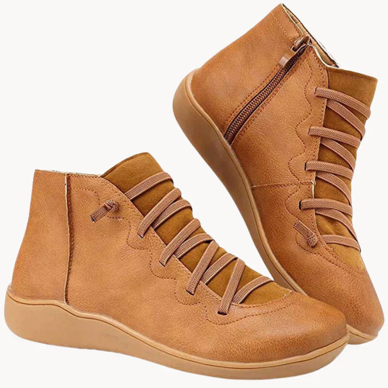 Ladies Premium Cozy Ankle Boots