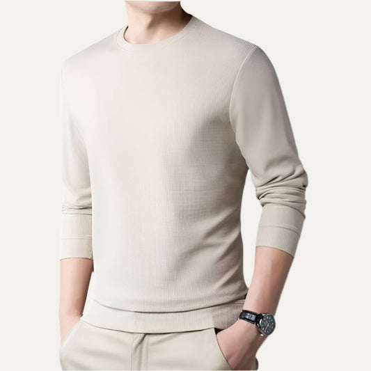 Men's Casual Fleece Pullover Sweater - OutfitLondon