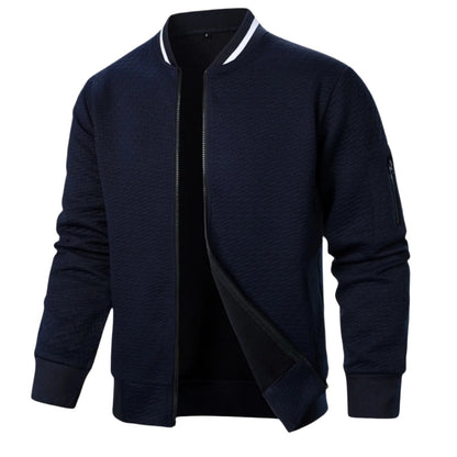 Classic Zip Up Knitted Cardigan