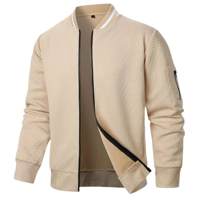 Classic Zip Up Knitted Cardigan