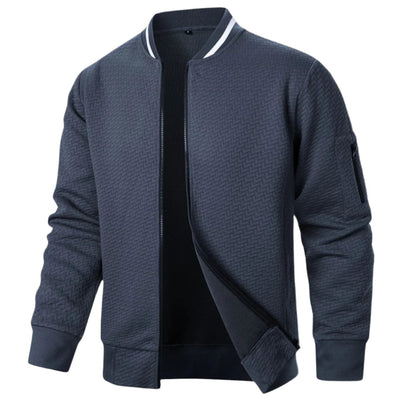 Classic Zip Up Knitted Cardigan