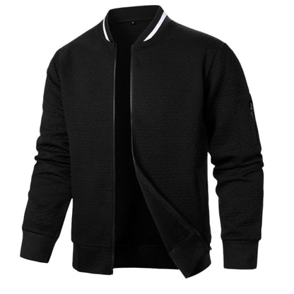 Classic Zip Up Knitted Cardigan