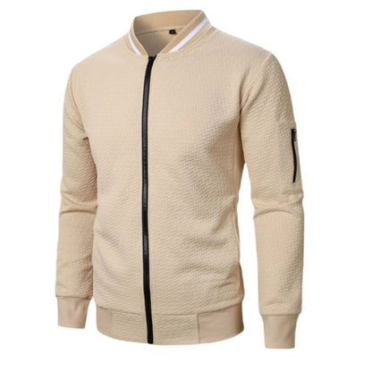 Classic Zip Up Knitted Cardigan