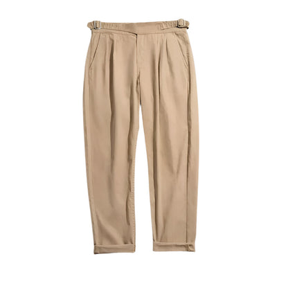 Classic Cotton Mens Casual Trousers