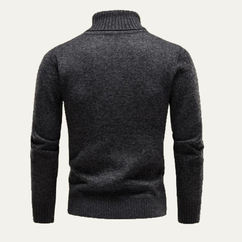 Slim Fit Microfiber Crew Neck Sweater