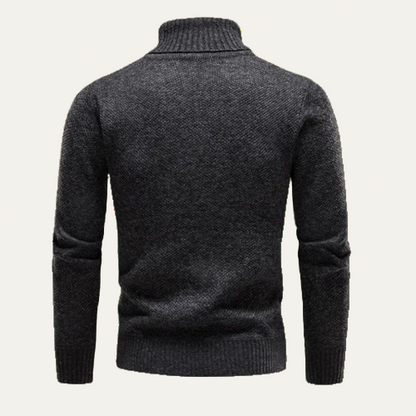 Slim Fit Microfiber Crew Neck Sweater
