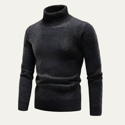 Slim Fit Microfiber Crew Neck Sweater