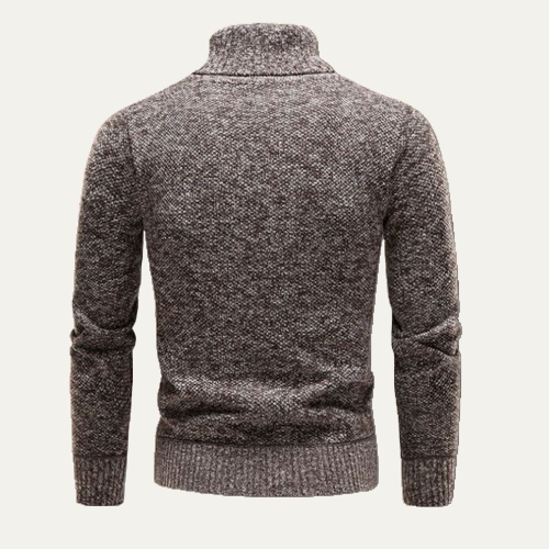 Slim Fit Microfiber Crew Neck Sweater