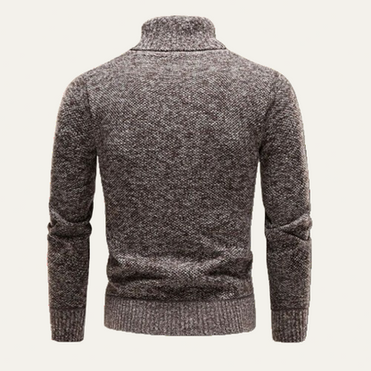 Slim Fit Microfiber Crew Neck Sweater